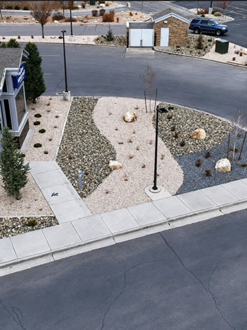 Commercial Hardscape project by EC Hardscape & Concrete