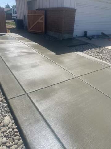 Broom Concrete Clean, Durable, Done Right project by EC Hardscape & Concrete
