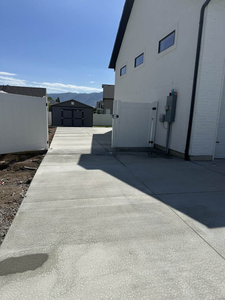Concrete & Hardscape Contractor in Millville, Utah concrete and hardscape project