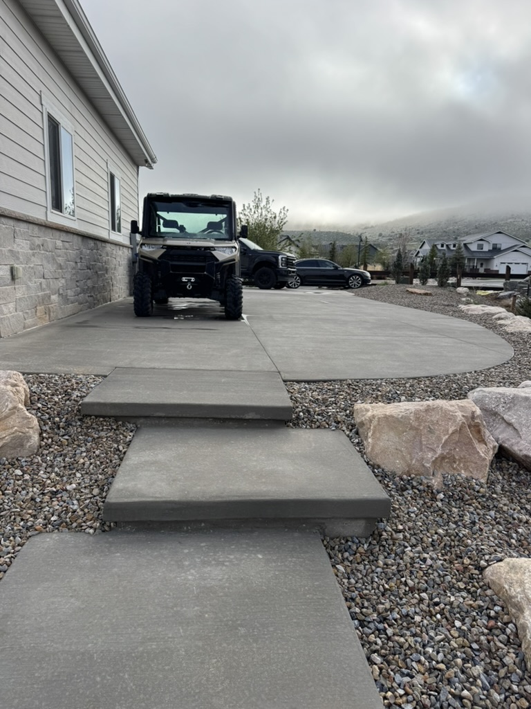 Concrete & Hardscape Contractor in Murray, Utah concrete and hardscape project