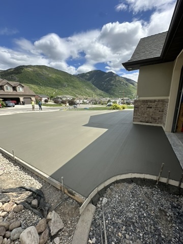 Concrete & Hardscape Contractor in Providence, Utah concrete and hardscape project