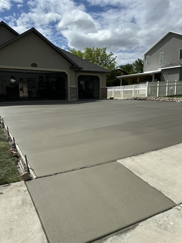 Concrete & Hardscape Contractor in Clinton, Utah concrete and hardscape project
