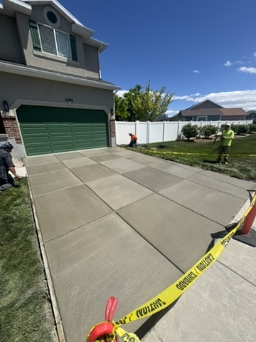 Concrete & Hardscape Contractor in Smithfield, Utah concrete and hardscape project