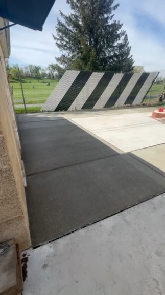 Exposed Aggregate Texture & Grip, Naturally completed project