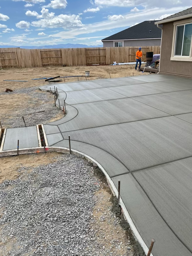 Concrete & Hardscape Contractor in West Point, Utah hardscape and concrete project by EC Hardscape & Concrete