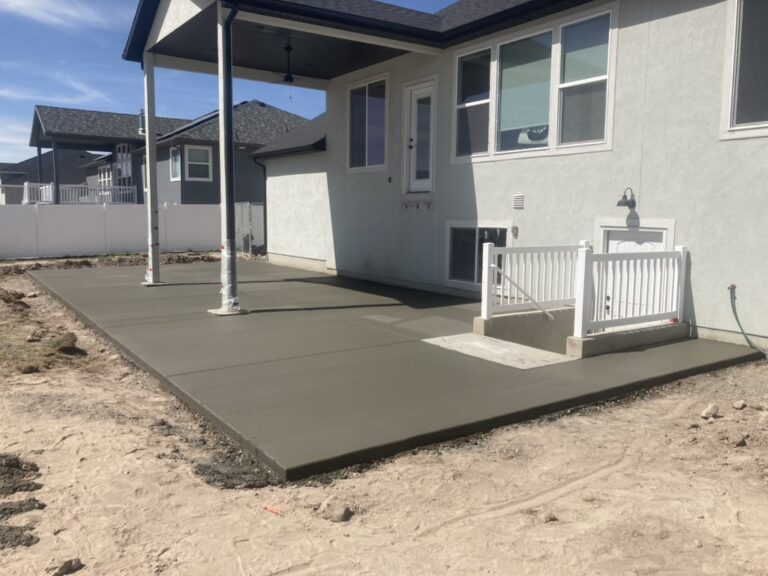 Concrete & Hardscape Contractor in Pleasant View, Utah hardscape and concrete project by EC Hardscape & Concrete