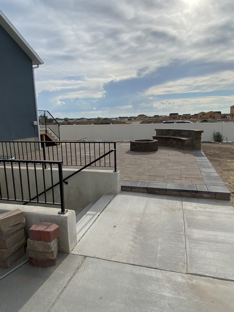 Concrete & Hardscape Contractor in Smithfield, Utah hardscape and concrete project by EC Hardscape & Concrete