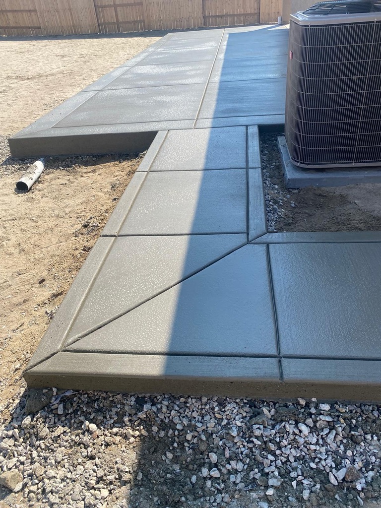 Concrete Slab Ac Pad