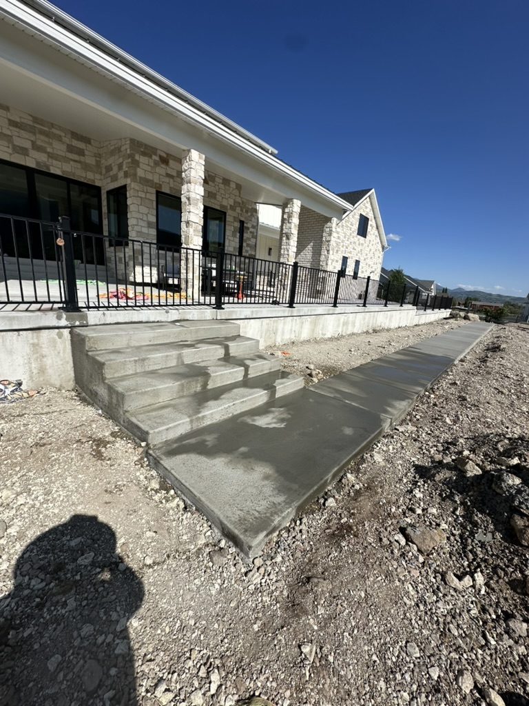 Flagstone Pathways project by EC Hardscape & Concrete