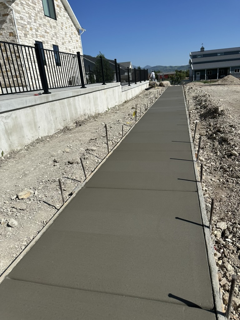 Concrete Walkway Commercial