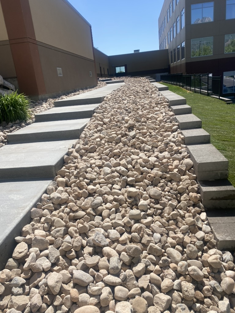 Concrete Steps Solid Steps, Safe Steps project by EC Hardscape & Concrete