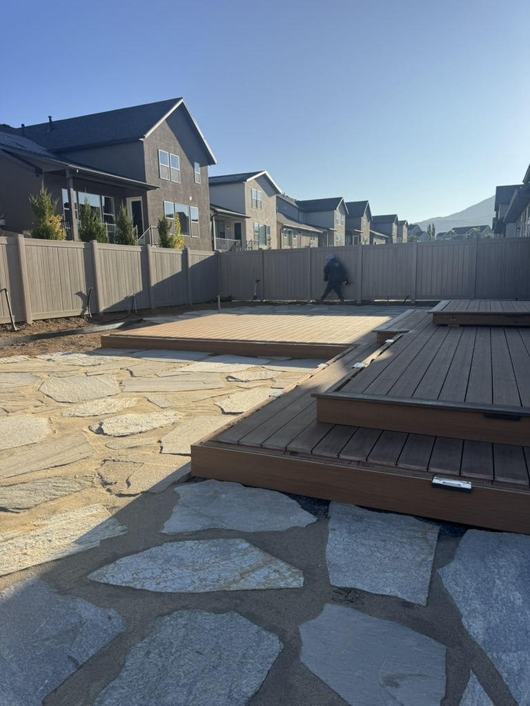 Concrete & Hardscape Contractor in Logan, Utah hardscape and concrete project by EC Hardscape & Concrete