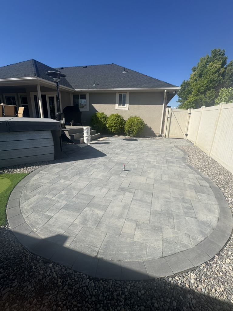 Concrete & Hardscape Contractor in Eden, Utah concrete and hardscape project