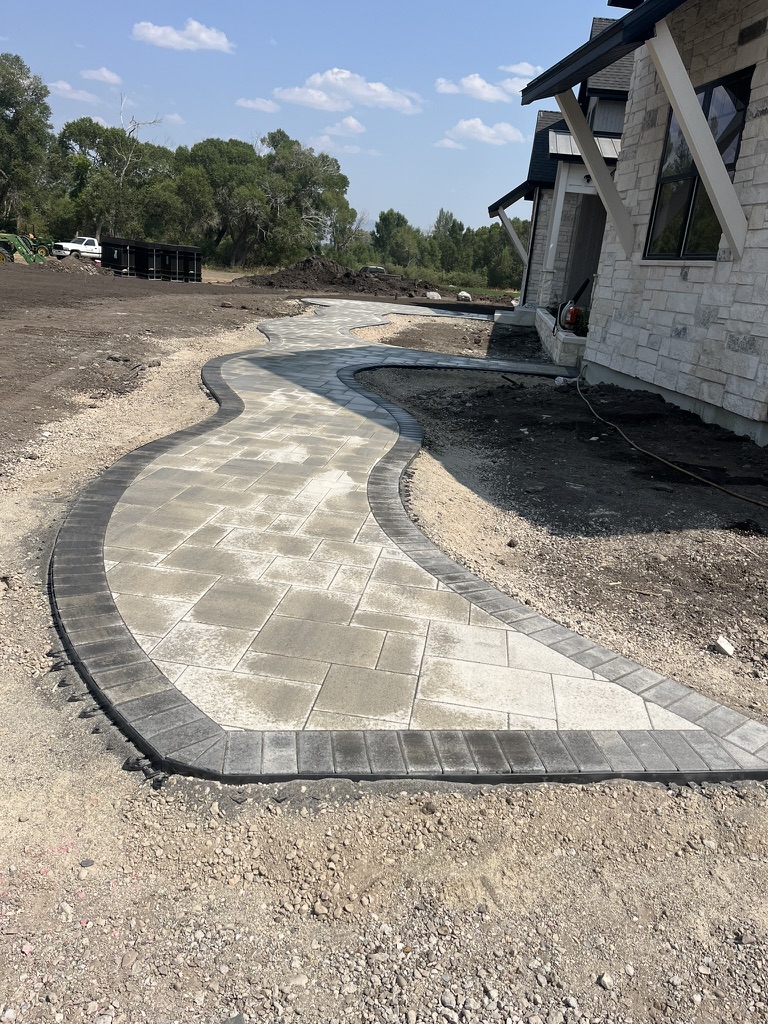 Pavers completed project