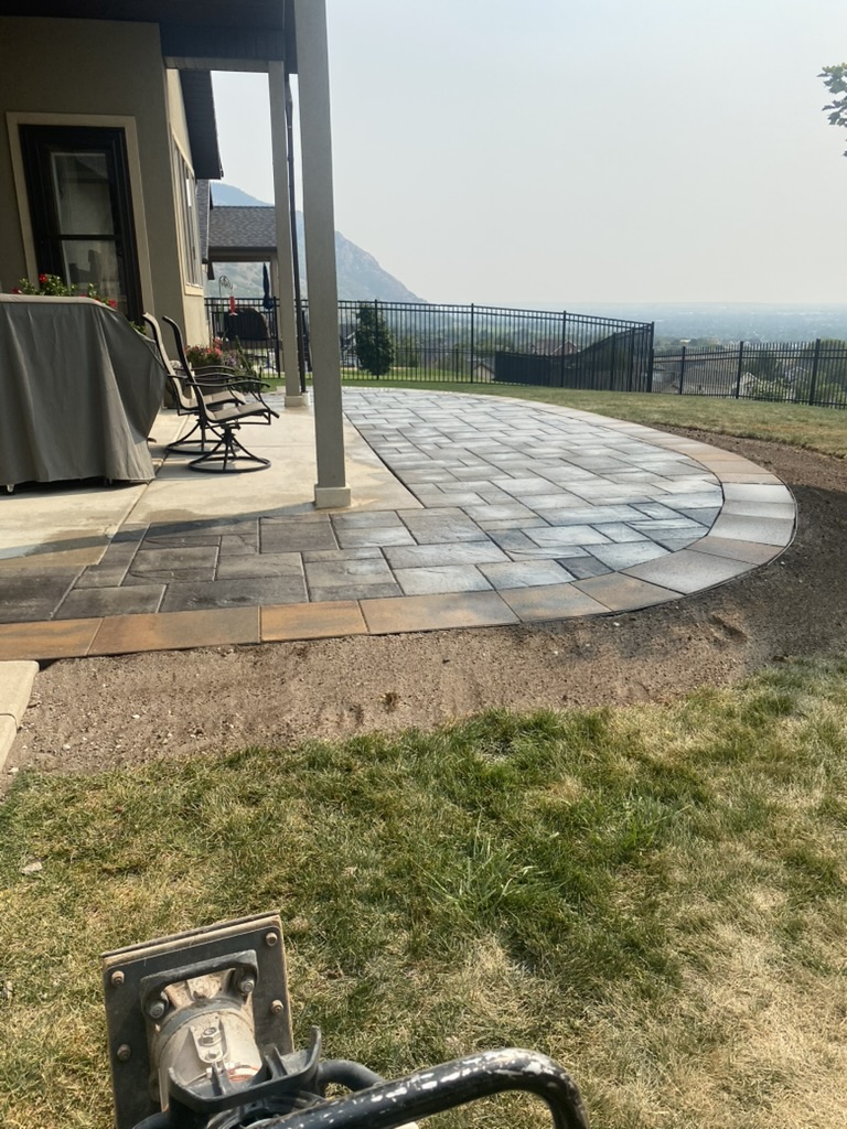 Concrete & Hardscape Contractor in Sandy, Utah hardscape and concrete project by EC Hardscape & Concrete