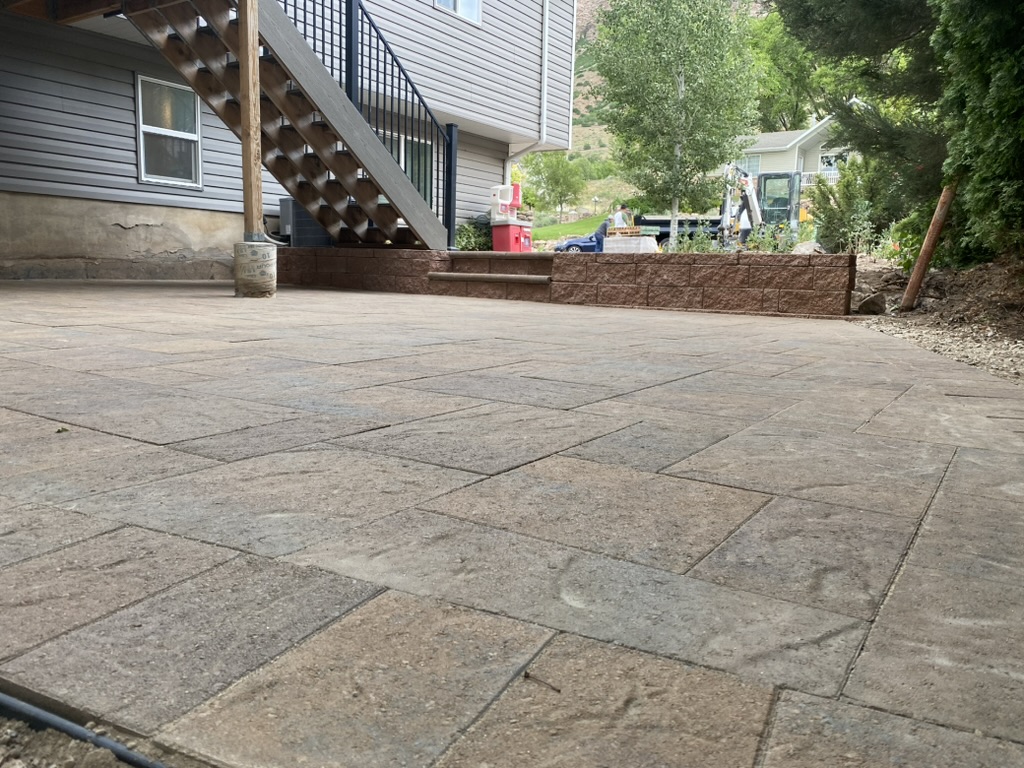 Stamp Concrete Patio Ogden Ut