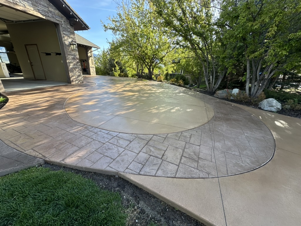 Stamp Concrete Huntsville Ut