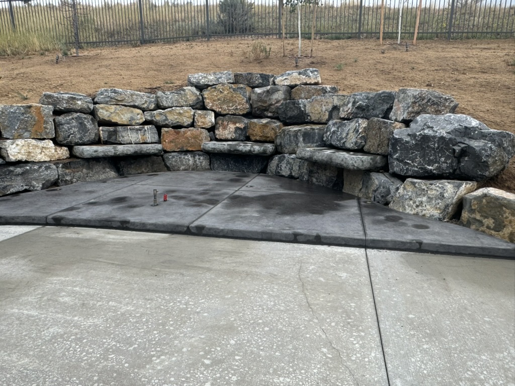 Stamp Concrete Patio Morgan Ut