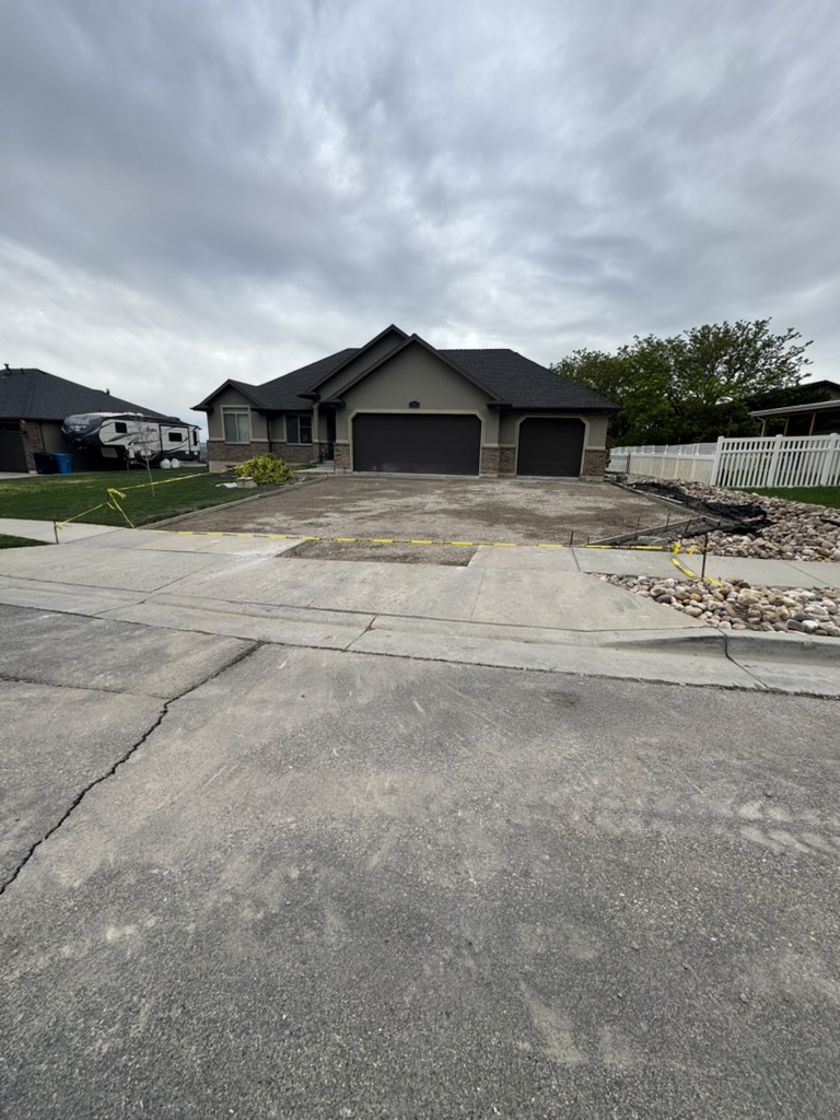 Before — Backyard Transformation — North Ogden, Utah